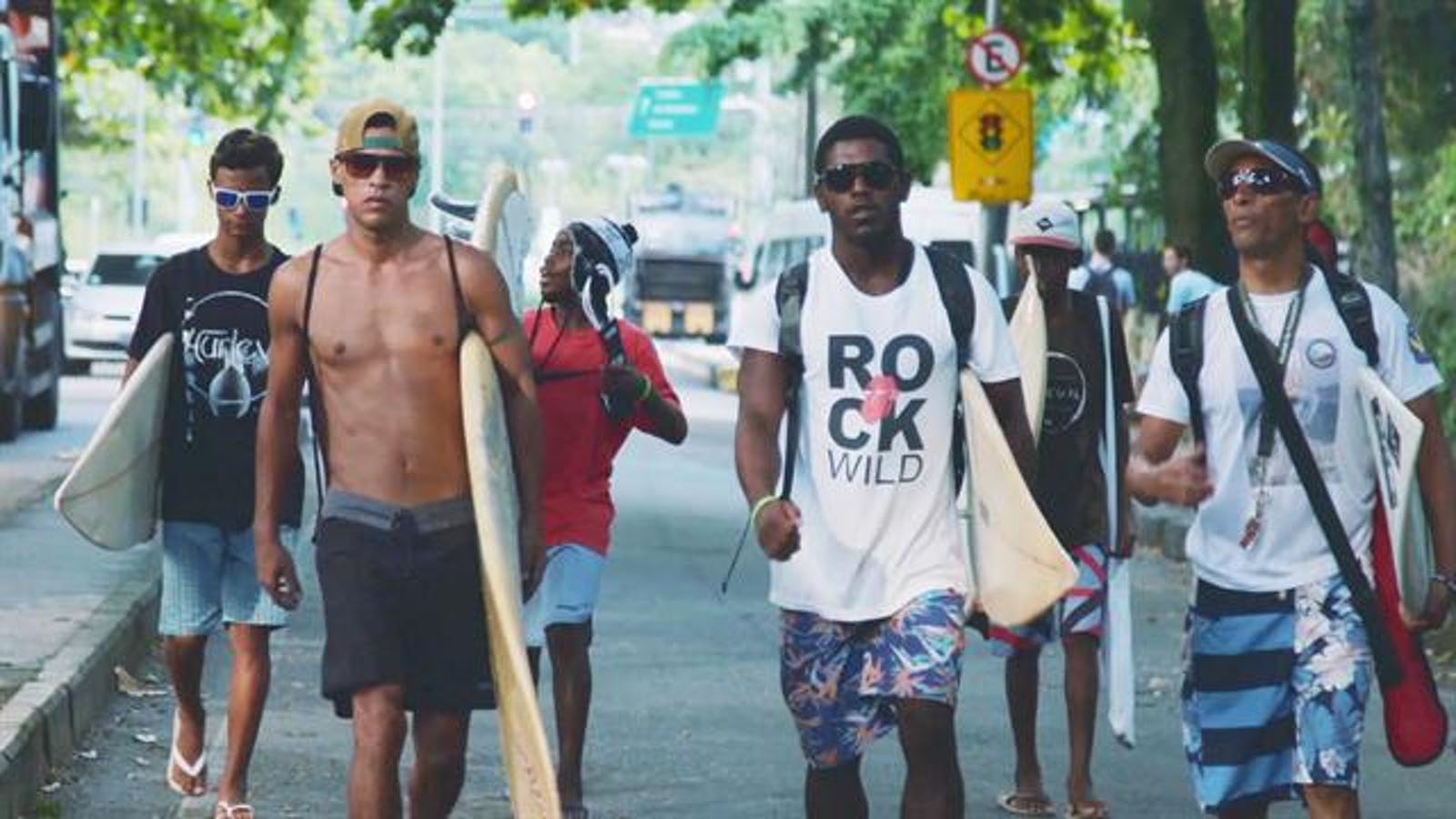 surfing in brazil